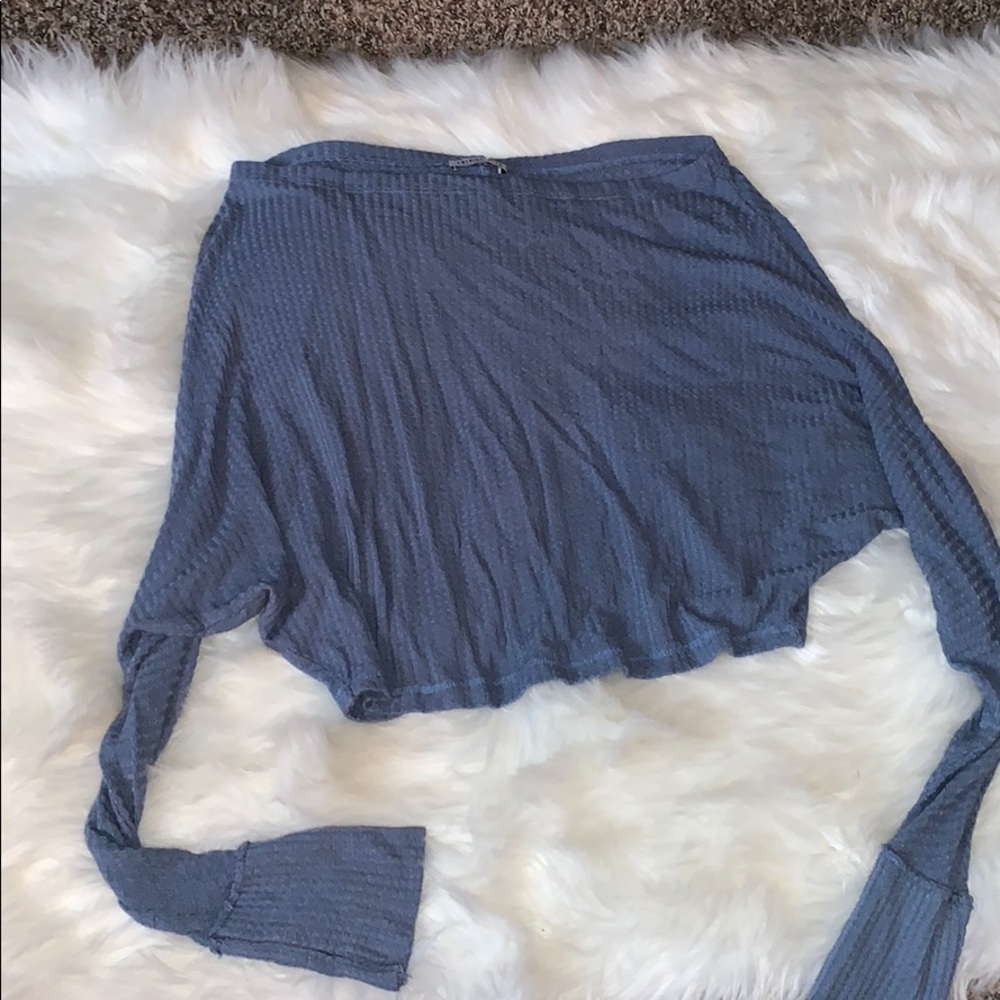 Off the shoulder sweater top